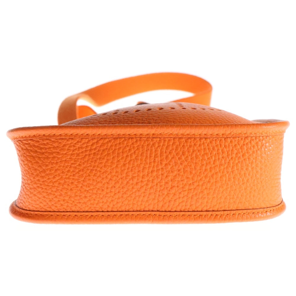 HERMES(エルメス) エブリンTPM オレンジミニアン トリヨンクレマンス ショルダーバッグ ゴールド金具 W刻印