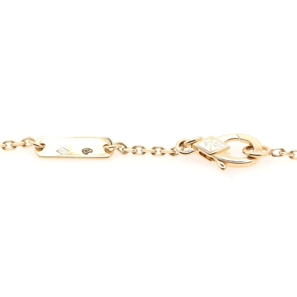 Van Cleef & Arpels(ヴァンクリーフアンドアーペル) ヴィンテージ アルハンブラ ネックレス オニキス Au750 K18 ゴールド ジュエリー