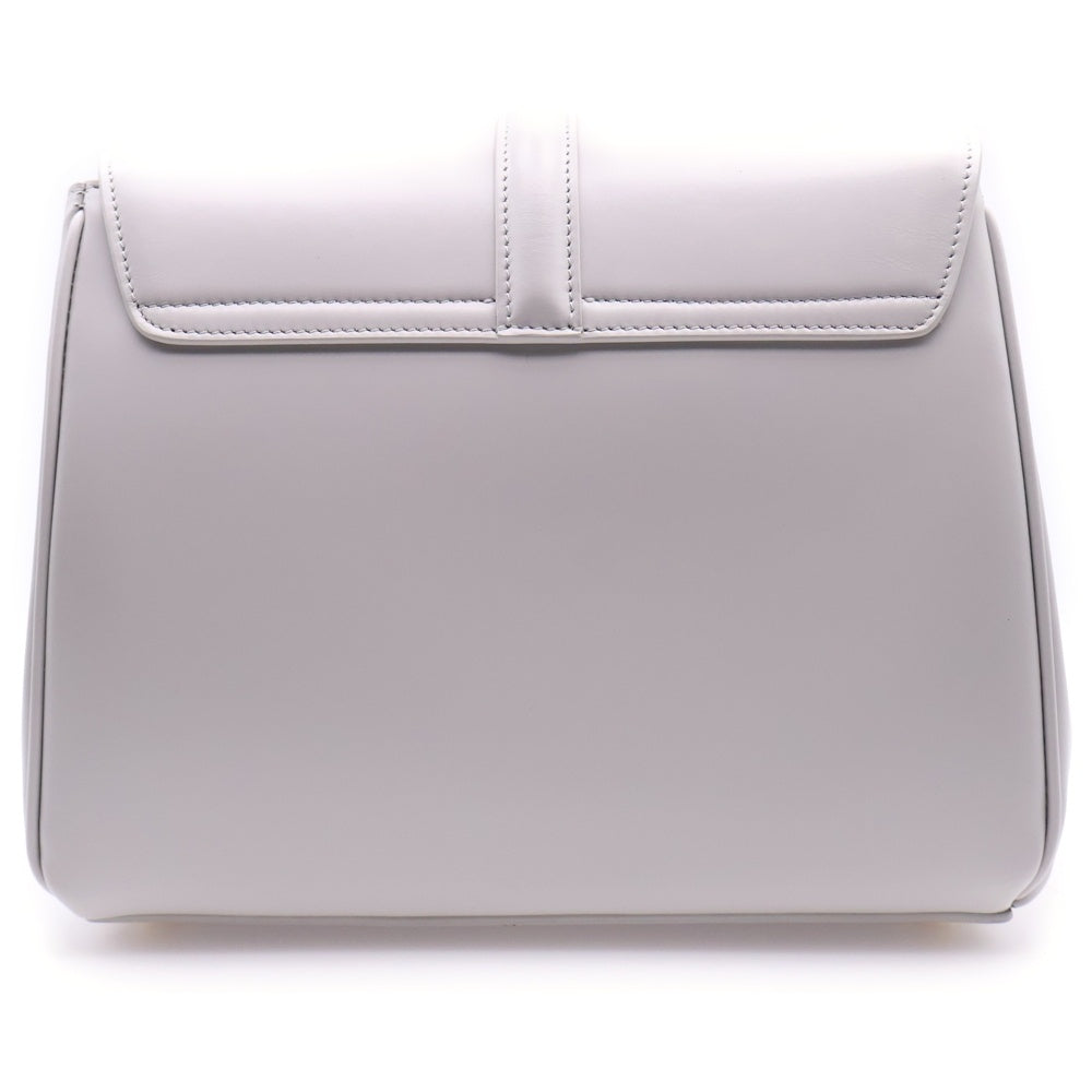 CELINE(セリーヌ) セーズ 16 スモール グレー ゴールド金具 2WAY ハンドバッグ ショルダーバッグ レザー