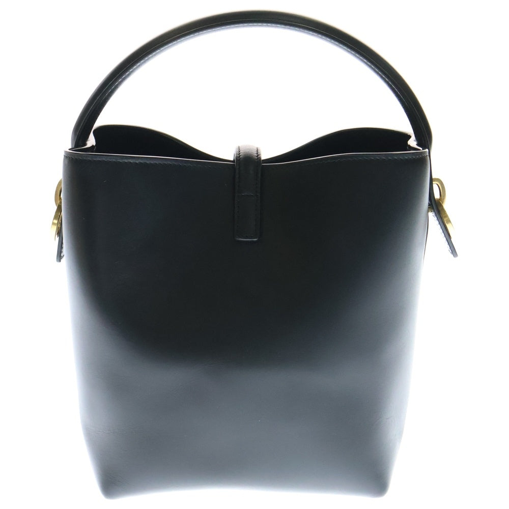 SAINT LAURENT PARIS(サンローランパリ) LE37 ハンドバッグ 2wayショルダーバッグ ブラック レザー