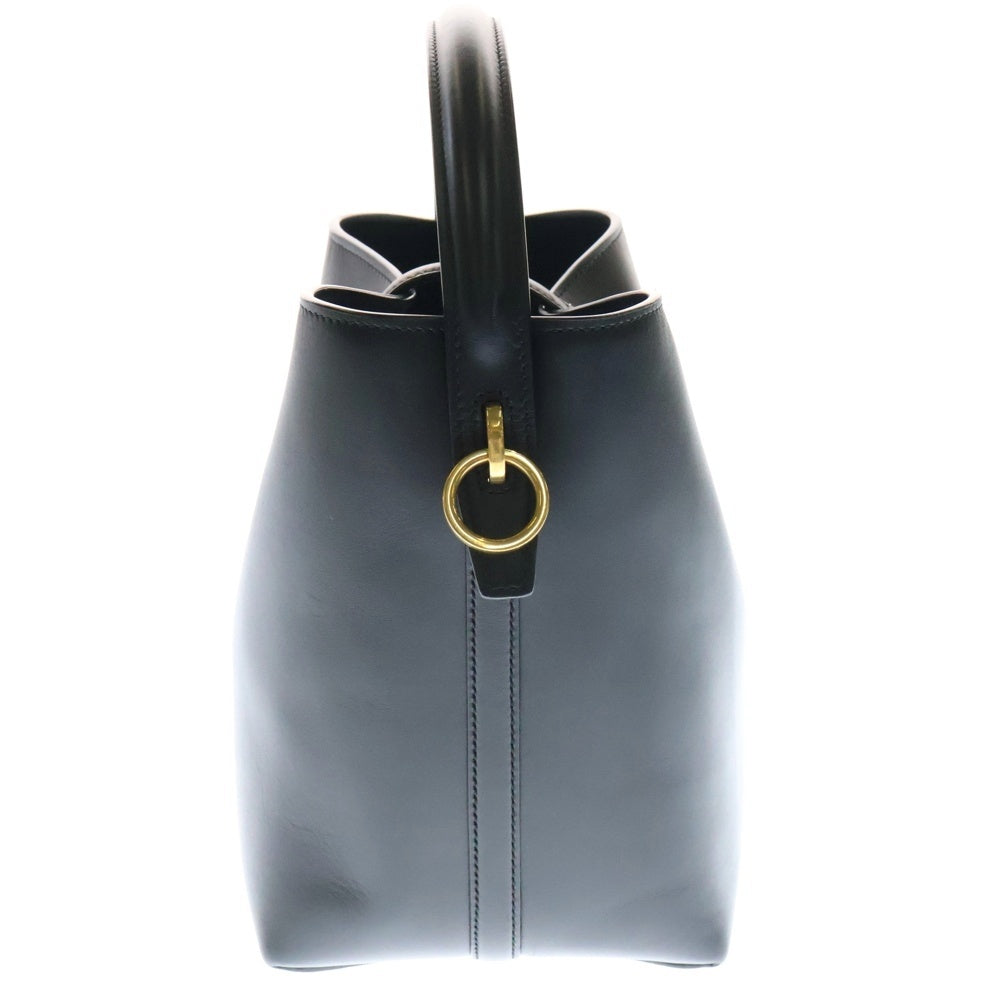 SAINT LAURENT PARIS(サンローランパリ) LE37 ハンドバッグ 2wayショルダーバッグ ブラック レザー