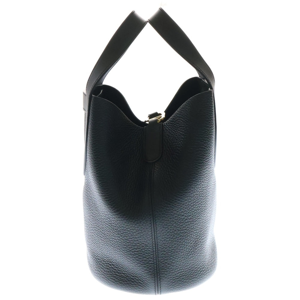 HERMES(エルメス) インザループ23 トリヨン ゴールド金具 ブラック B刻印 ハンドバッグ