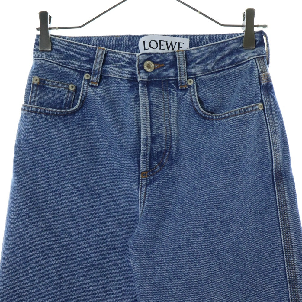 LOEWE(ロエベ) アナグラム クロップド ジーンズ デニム パンツ S359Y11XBT #32