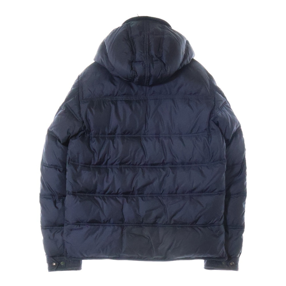 MONCLER(モンクレール) ALFRED アルフレッド ジップアップ フーデッド ダウンジャケット ネイビー 420914138385 53227