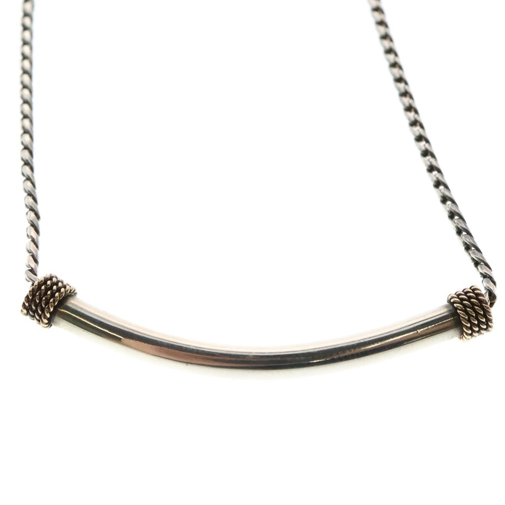 TIFFANY&Co(ティファニー) チェーンネックレス ペンダント シルバー 14K×SV 5.5g