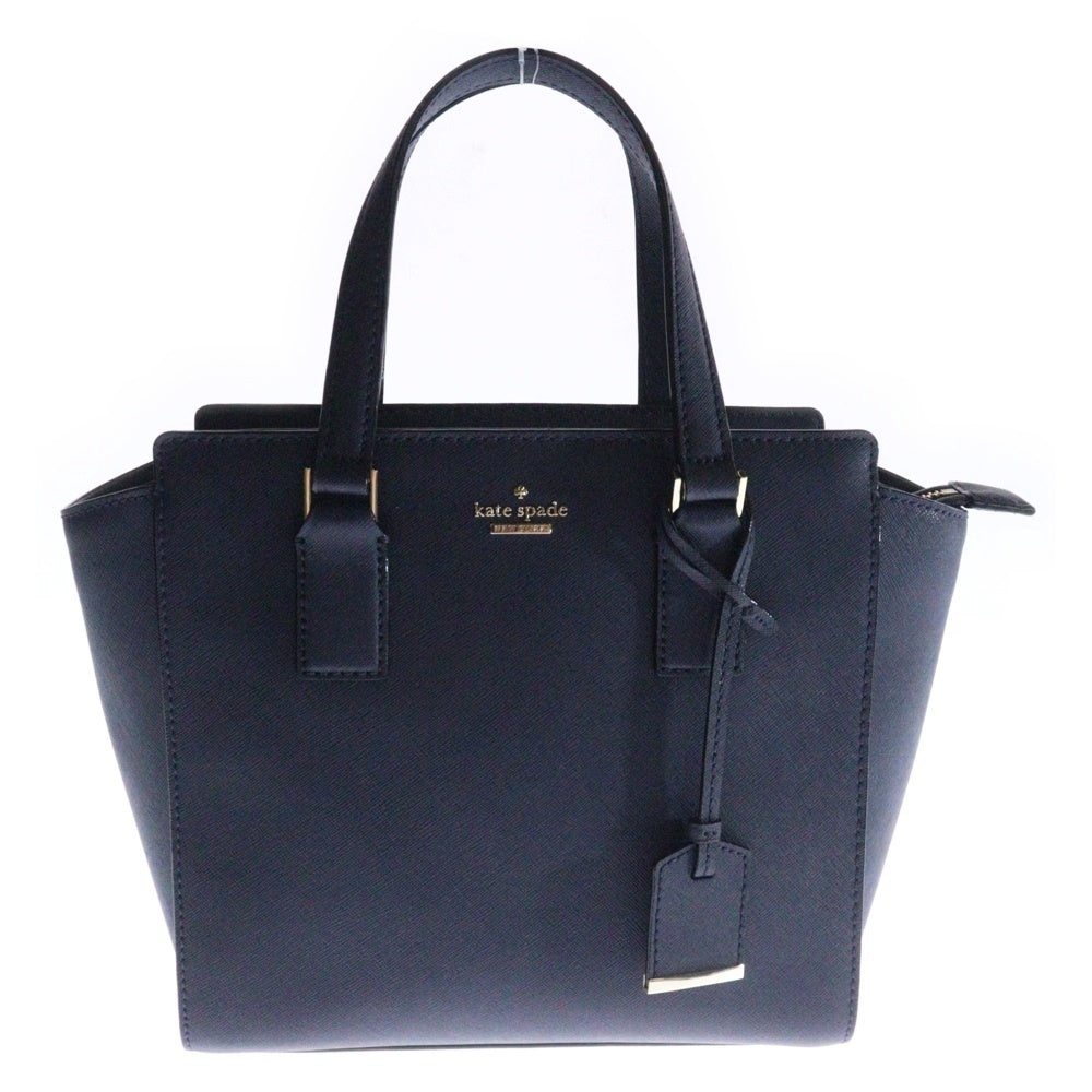 Kate Spade(ケイトスペード) ロゴ 2WAY ハンドバッグ ショルダーバッグ ネイビー PVC