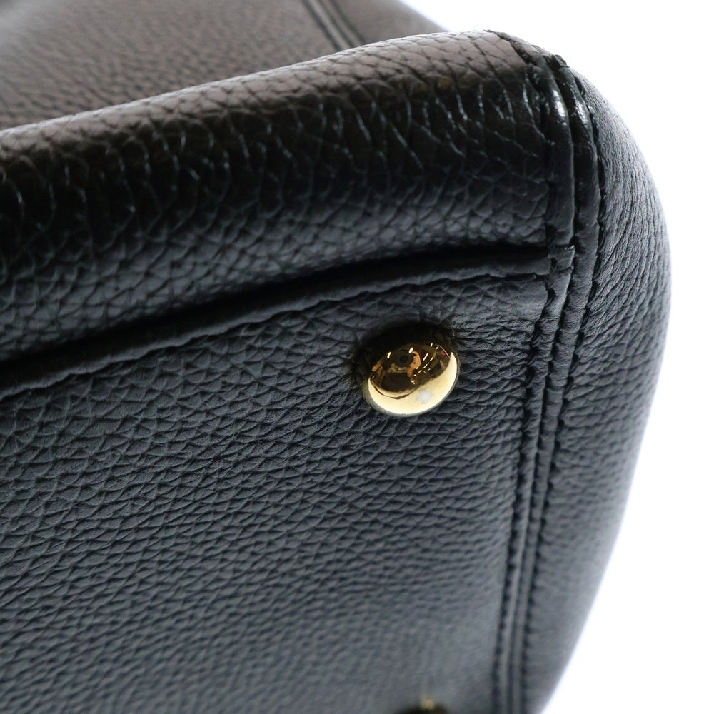 CHANEL(シャネル) エグゼクティブ トートバッグ ハンドバッグ ブラック キャビアスキン ゴールド金具