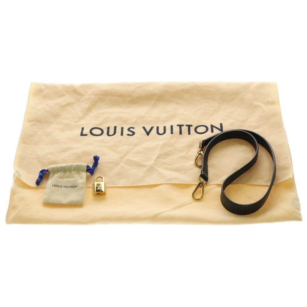LOUIS VUITTON(ルイヴィトン) モンテーニュMM モノグラムアンプラント ノワール ハンド ショルダーバッグ ゴールド金具 ブラック M41048