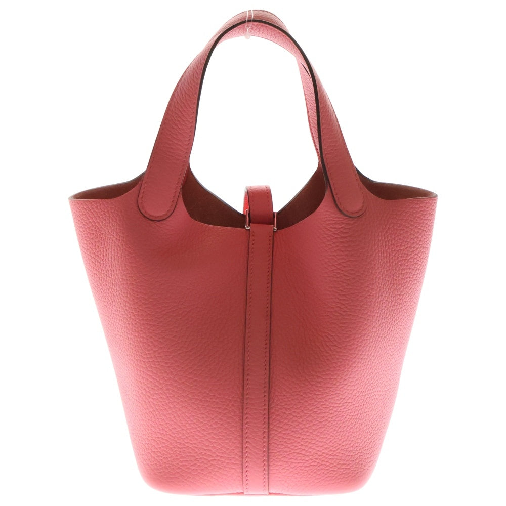 HERMES(エルメス) ピコタンロック PM ローズアザレ トリヨンクレマンス シルバー金具 W刻印 ハンドバッグ