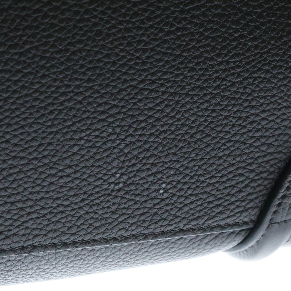 CELINE(セリーヌ) ラゲージ マイクロ トートバッグ ハンドバッグ ゴールド金具 ダークブラウン レザー