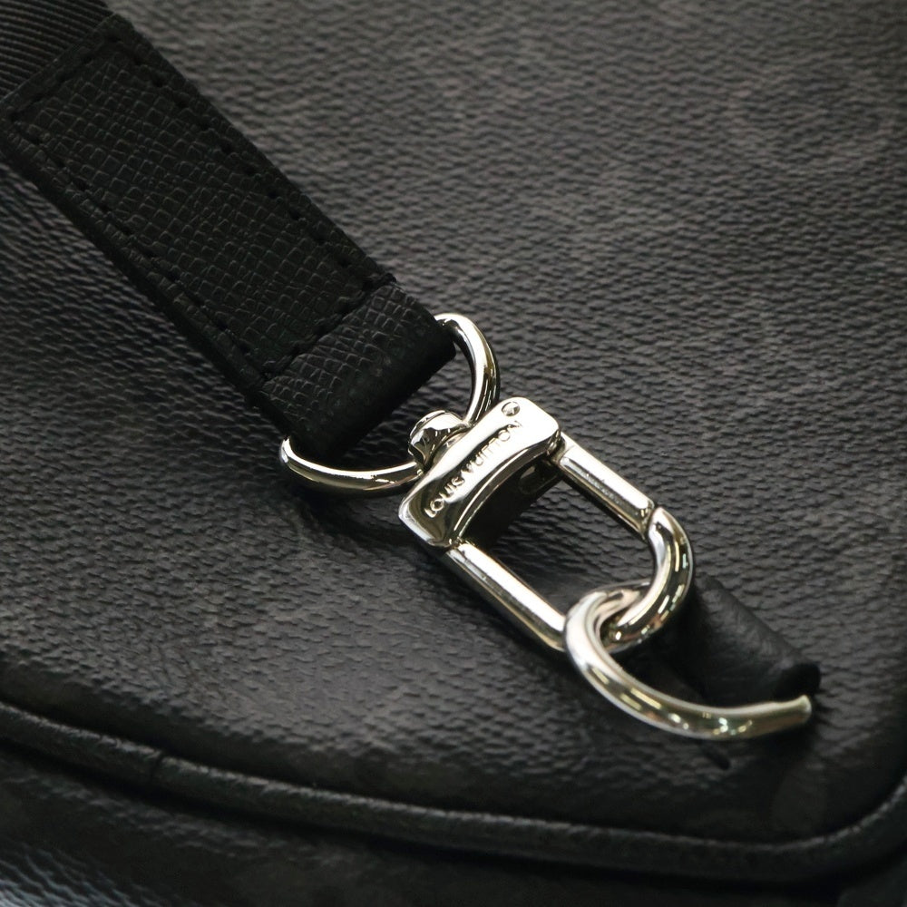 LOUIS VUITTON(ルイヴィトン) モノグラム・エクリプス タイガ アウトドアスリリングバッグ ウエストバッグ ボディバッグ ブラック シルバー金具 PVC M30741