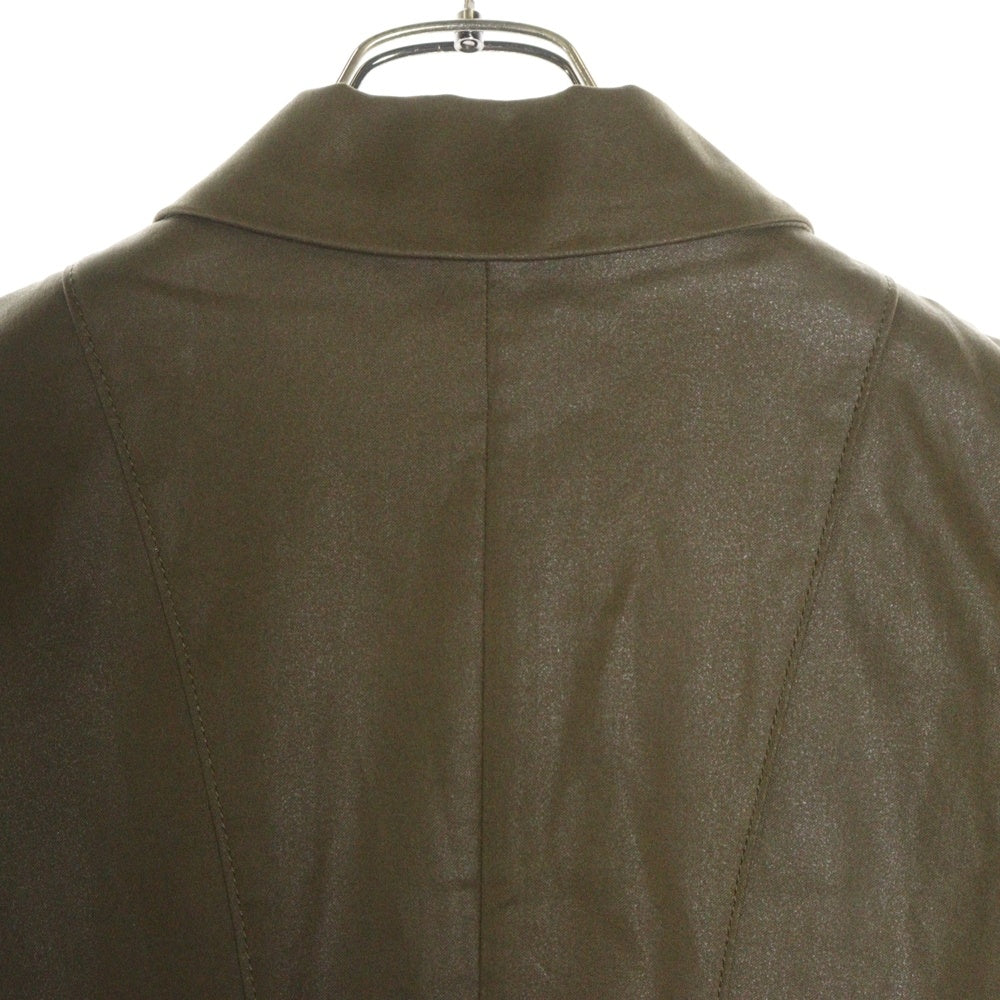 LOUIS VUITTON(ルイヴィトン) 13AW フロントジップ ノースリーブワンピース RW132W F4DR10DDB ブラウン レディース