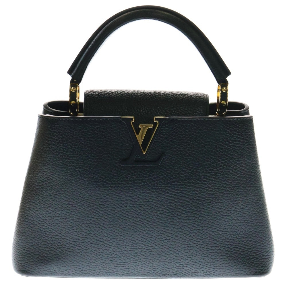 LOUIS VUITTON(ルイヴィトン) カプシーヌBB トリヨン 2WAYバッグ ハンドバッグ ショルダーバッグ ブラック ゴールド金具 レザー M94755