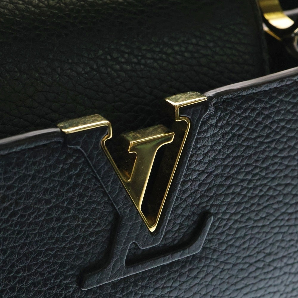 LOUIS VUITTON(ルイヴィトン) カプシーヌBB トリヨン 2WAYバッグ ハンドバッグ ショルダーバッグ ブラック ゴールド金具 レザー M94755