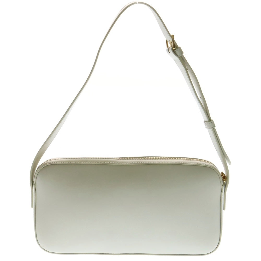 CELINE(セリーヌ) キュイルトリオンフ ショルダーバッグ ワンショルダーバッグ ハンドバッグ ホワイト ゴールド金具 レザー 199183