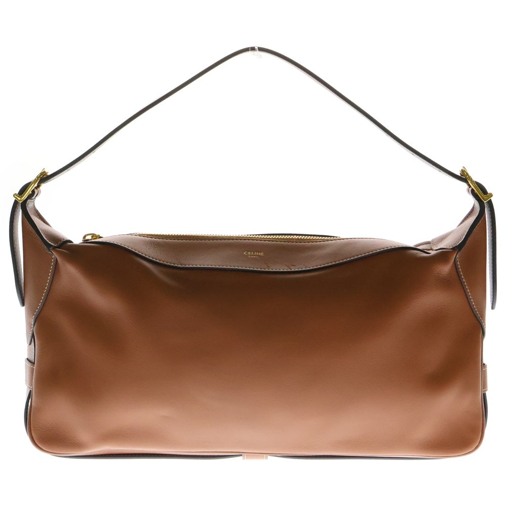 CELINE(セリーヌ) ミディアム ロミー ショルダーバッグ ワンショルダーバッグ ハンドバッグ ブラウン ゴールド金具 レザー 19744 3DPJ 04LU