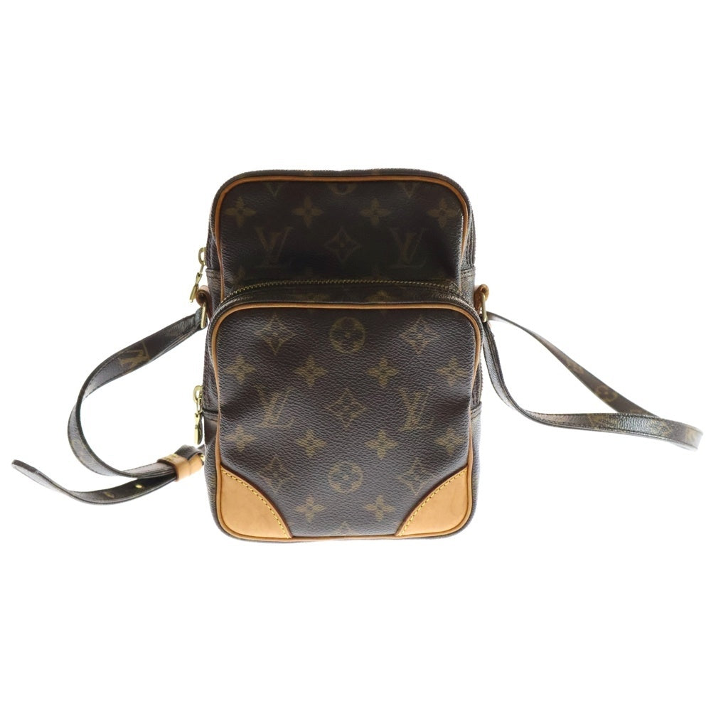 LOUIS VUITTON(ルイヴィトン) モノグラム アマゾン ショルダーバッグ ミニバッグ ブラウン ゴールド金具 M45236
