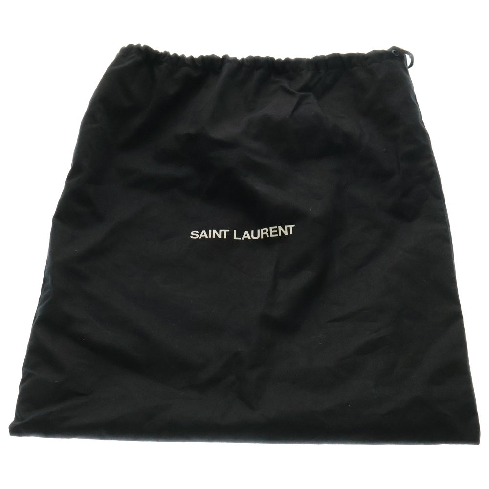 SAINT LAURENT PARIS(サンローランパリ) カサンドラ トップハンドル ハンドバッグ 2WAYバッグ ショルダーバッグ ゴールド金具 ベージュ スエード×レザー 623930