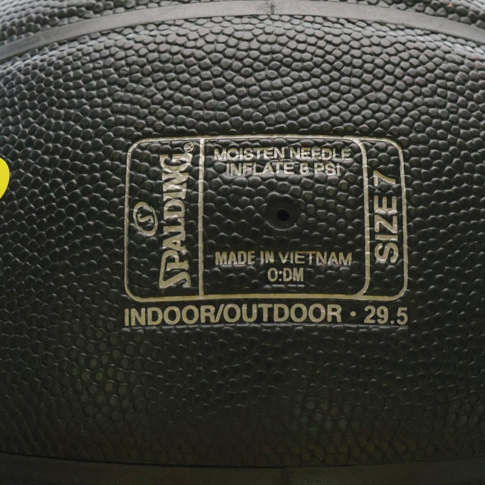 MONCLER(モンクレール) ×SPALDING スポルディング ロゴ バスケットボール ブラック 7号