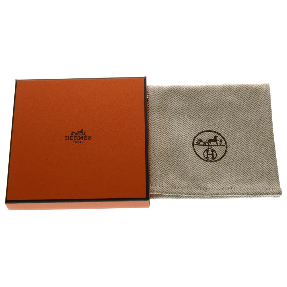 HERMES(エルメス) ループ グラン ネックレス デッラ カヴァッレリア ペンダント ゴールド GP レザー