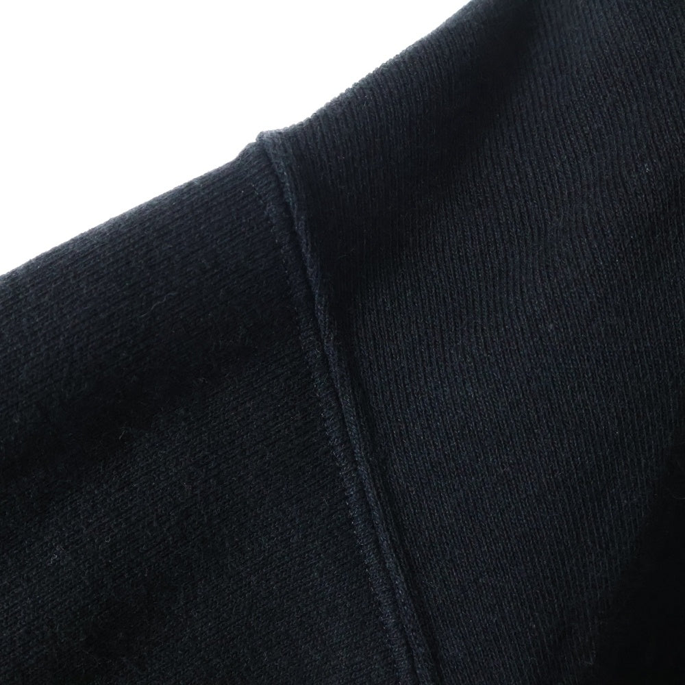 GUCCI(グッチ) 21SS ×THE NORTH FACE ザ ノースフェイス フロントロゴプリント プルオーバースウェットパーカー フーディー ブラック/イエロー 651724