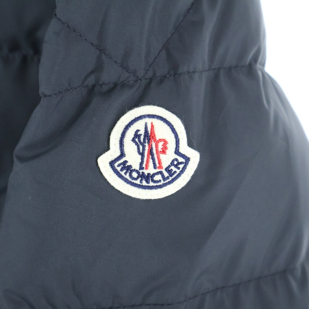 MONCLER(モンクレール) 25AW BAUDIENT GIUBBOTTO ボーディエント ワッペンロゴ ジップアップ ダウンジャケット ブラック K20911A00138 54A81