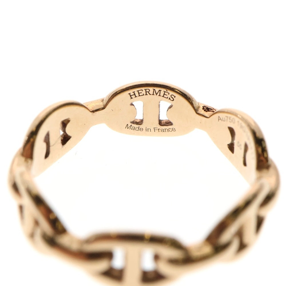 HERMES(エルメス) Chaine d'Ancre シェーヌダンクル アンシェネPM リング 指輪 K18PG ピンクゴールド レディース