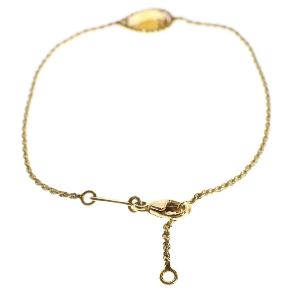 BOUCHERON(ブシュロン) セルパン ボエム シリトン スモール ドロップモチーフ チェーンブレスレット K18YG ゴールド レディース