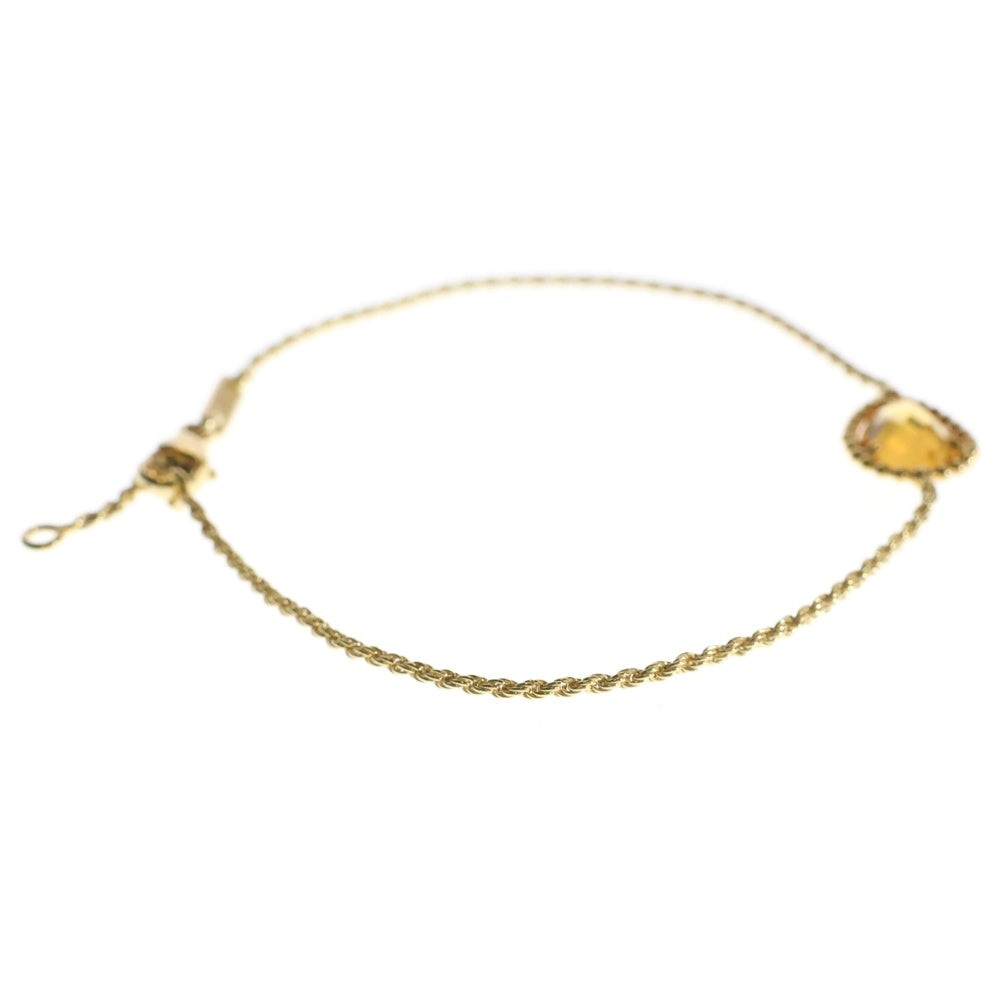 BOUCHERON(ブシュロン) セルパン ボエム シリトン スモール ドロップモチーフ チェーンブレスレット K18YG ゴールド レディース