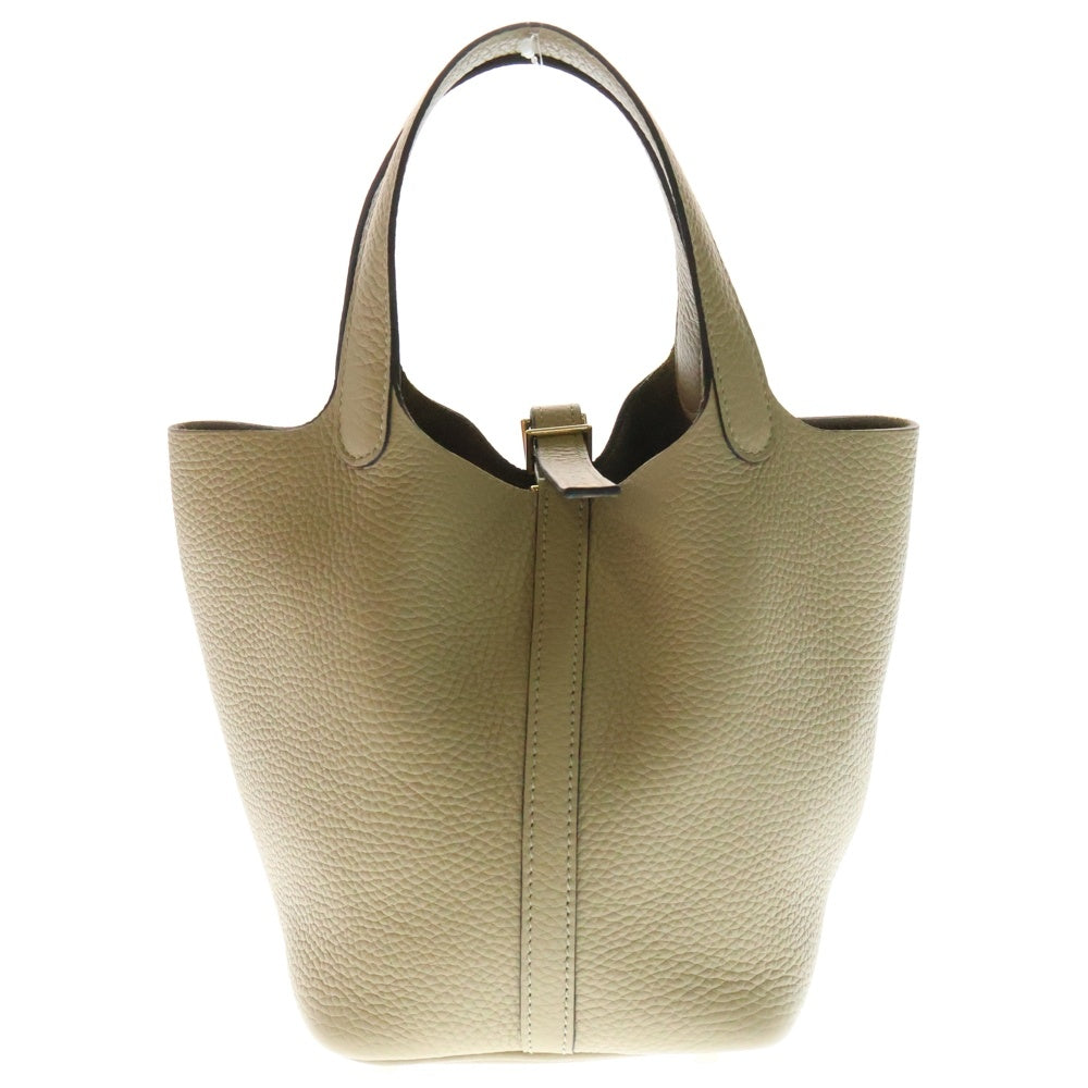 HERMES(エルメス) エルメス ピコタンPM トレンチ トリヨンクレマンス K刻印 ゴールド金具 ハンドバッグ