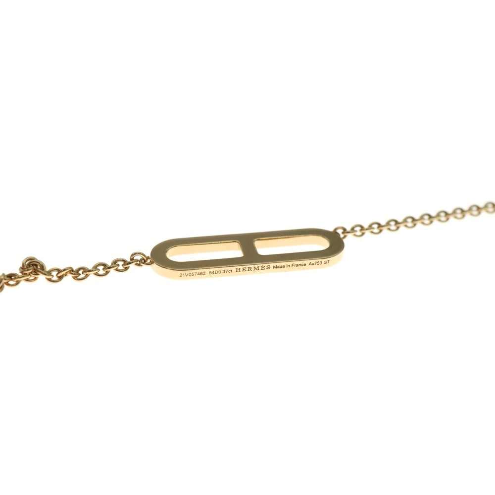 HERMES(エルメス) エヴァー シェーヌダンクル ネックレス ダイヤモンド ピンクゴールド 750PG 0.37ct ジュエリー