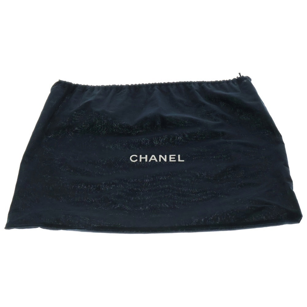 CHANEL(シャネル) ワイルドステッチ チェーンハンドバッグ ワンショルダーバッグ ホワイト アイボリー シルバー金具 ラムスキン シール