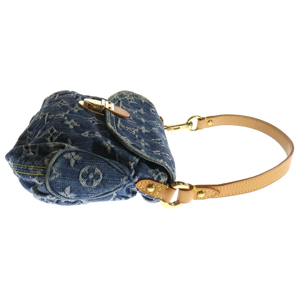 ルイ・ヴィトン プリーティデニム　ハンドバッグ LOUIS VUITTON(ルイヴィトン) モノグラムデニム ミニプリーティ