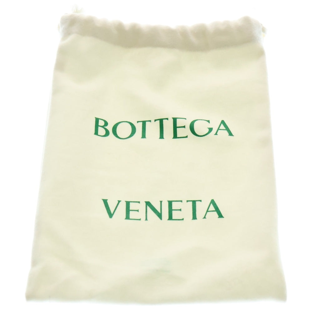 BOTTEGA VENETA(ボッテガヴェネタ) イントレチャート カセット ショルダーバッグ ミニバッグ フォンショルダー ブラック レザー 729298
