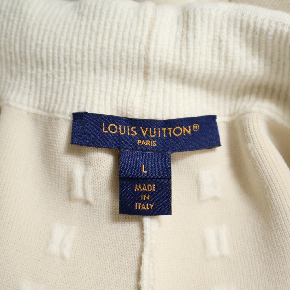 LOUIS VUITTON(ルイヴィトン) 23SS ロゴジャガード ウールニット ショート ハーフパンツ ショーツ ベージュ RW231W U39 FOKP17