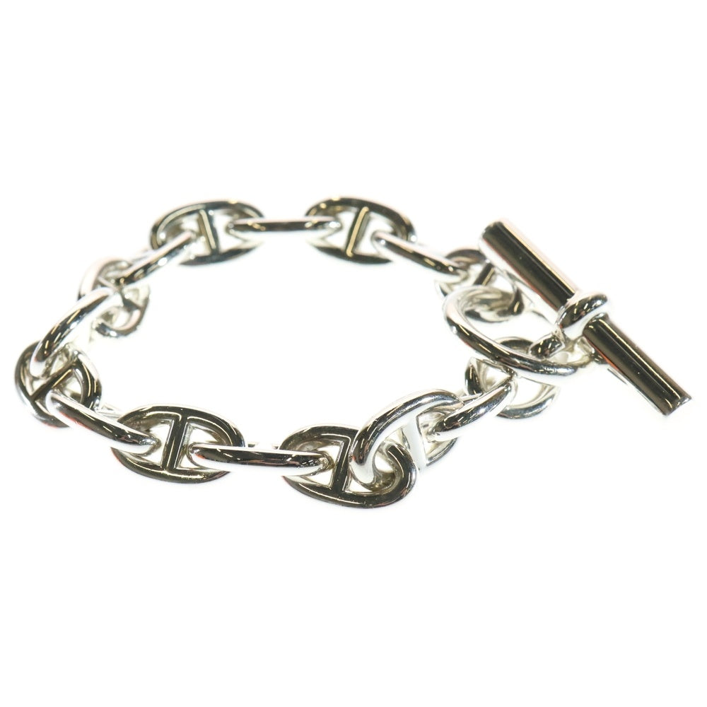 HERMES(エルメス) Chaine d'Ancre MM シェーヌダンクルMM 15コマ チェーンブレスレット シルバー