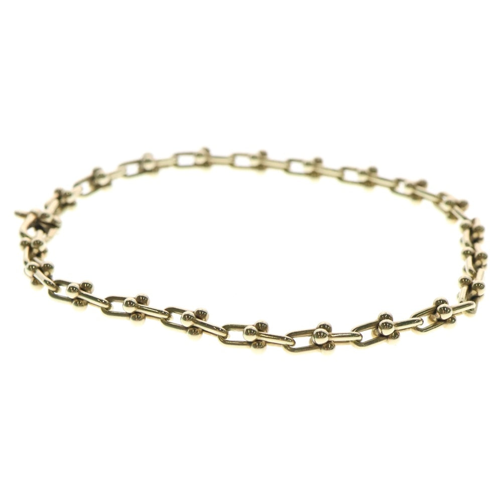 TIFFANY&Co(ティファニー) ハードウェア マイクロリンク ブレスレット K18 Au750 YG イエローゴールド