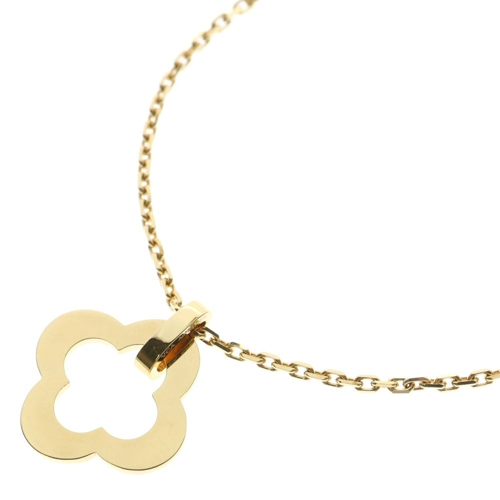 Van Cleef & Arpels(ヴァンクリーフアンドアーペル) ビザンチン アルハンブラ ネックレス ペンダント Au750 K18 ゴールド