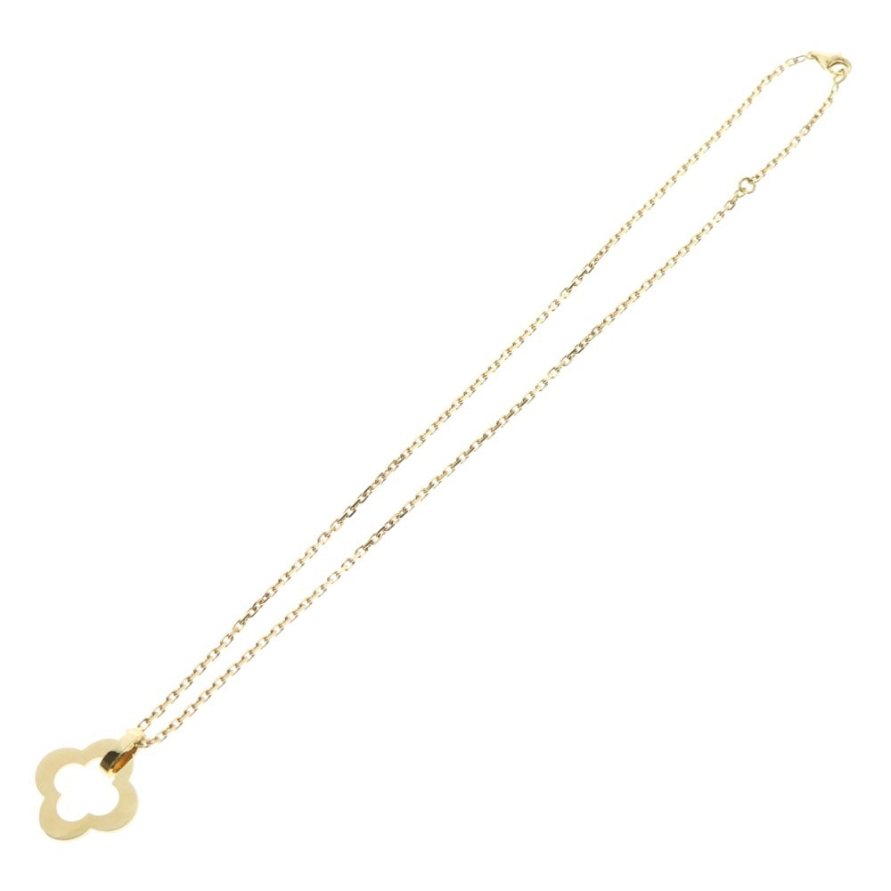 Van Cleef & Arpels(ヴァンクリーフアンドアーペル) ビザンチン アルハンブラ ネックレス ペンダント Au750 K18 ゴールド