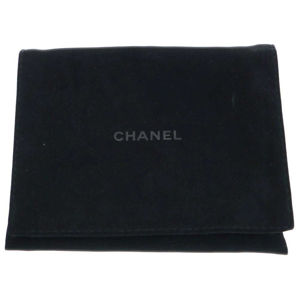 CHANEL(シャネル) マトラッセ 三つ折り財布 コンパクトウォレット コインケース レッド ゴールド金具 キャビアスキン