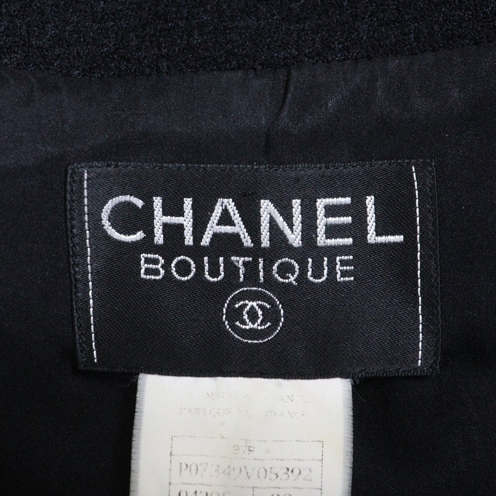 CHANEL(シャネル) 97P スプリングコレクション セットアップスーツ ココマークボタン ウール 4B テーラードジャケット ミディアム タイトスカート レディース P07349V05392