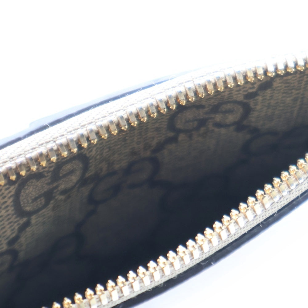 GUCCI(グッチ) グッチバレンシアガ フラグメントケース カードケース ゴールド金具 ベージュ 681706