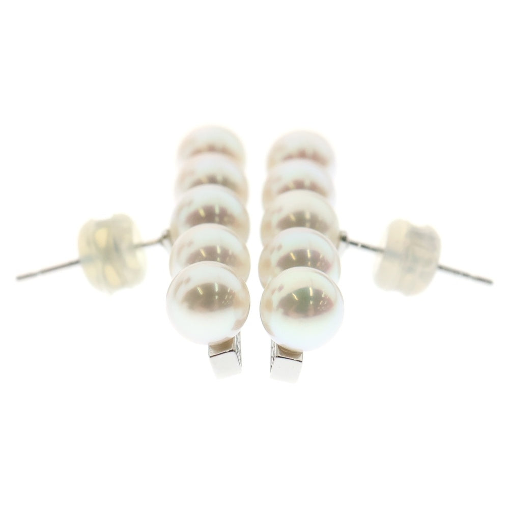 TASAKI(タサキ) バランスプラス パール ダイヤモンド ピアス ホワイトゴールド 750WG E-4464-18KWG ジュエリー アクセサリー