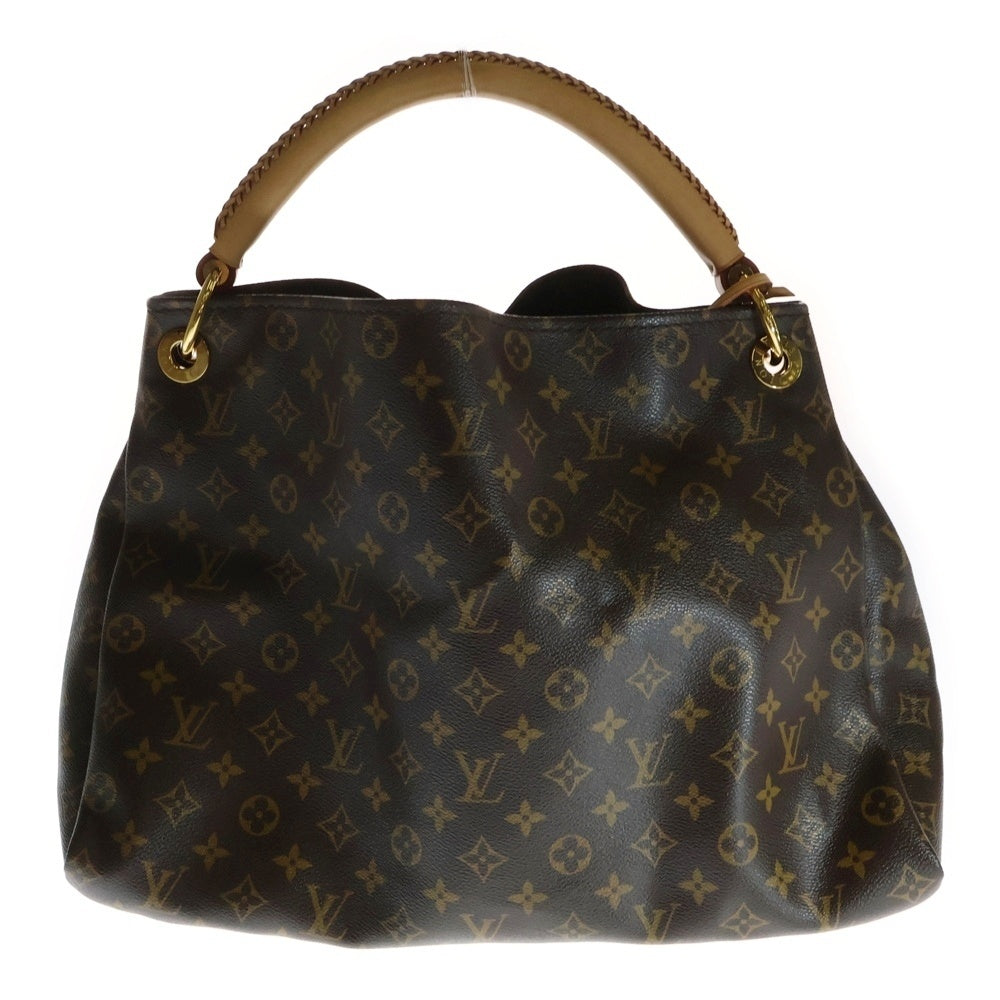 LOUIS VUITTON(ルイヴィトン) アーツィーMM モノグラム PVC レザー ハンド トートバッグ ゴールド金具 ブラウン M40249