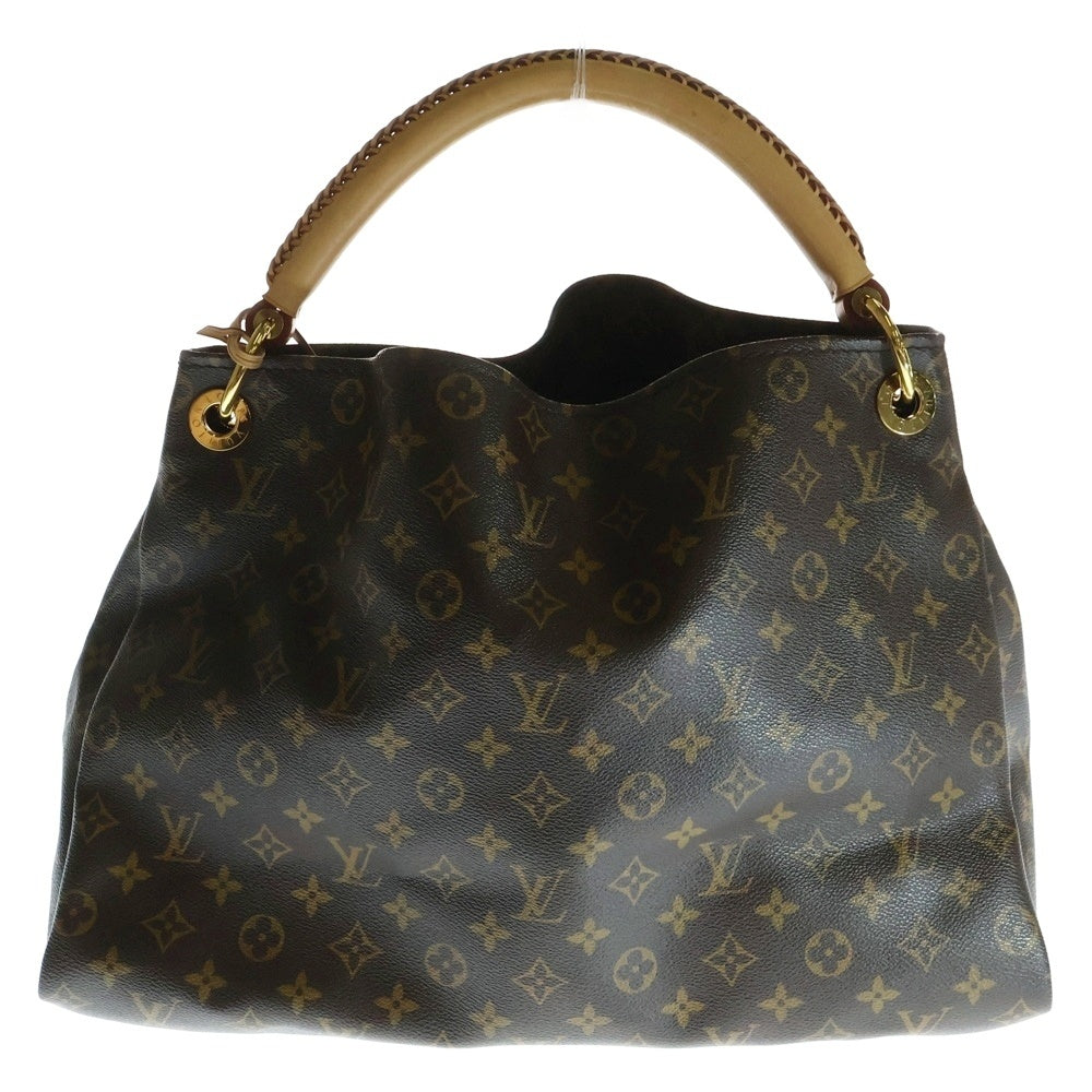 LOUIS VUITTON(ルイヴィトン) アーツィーMM モノグラム PVC レザー ハンド トートバッグ ゴールド金具 ブラウン M40249