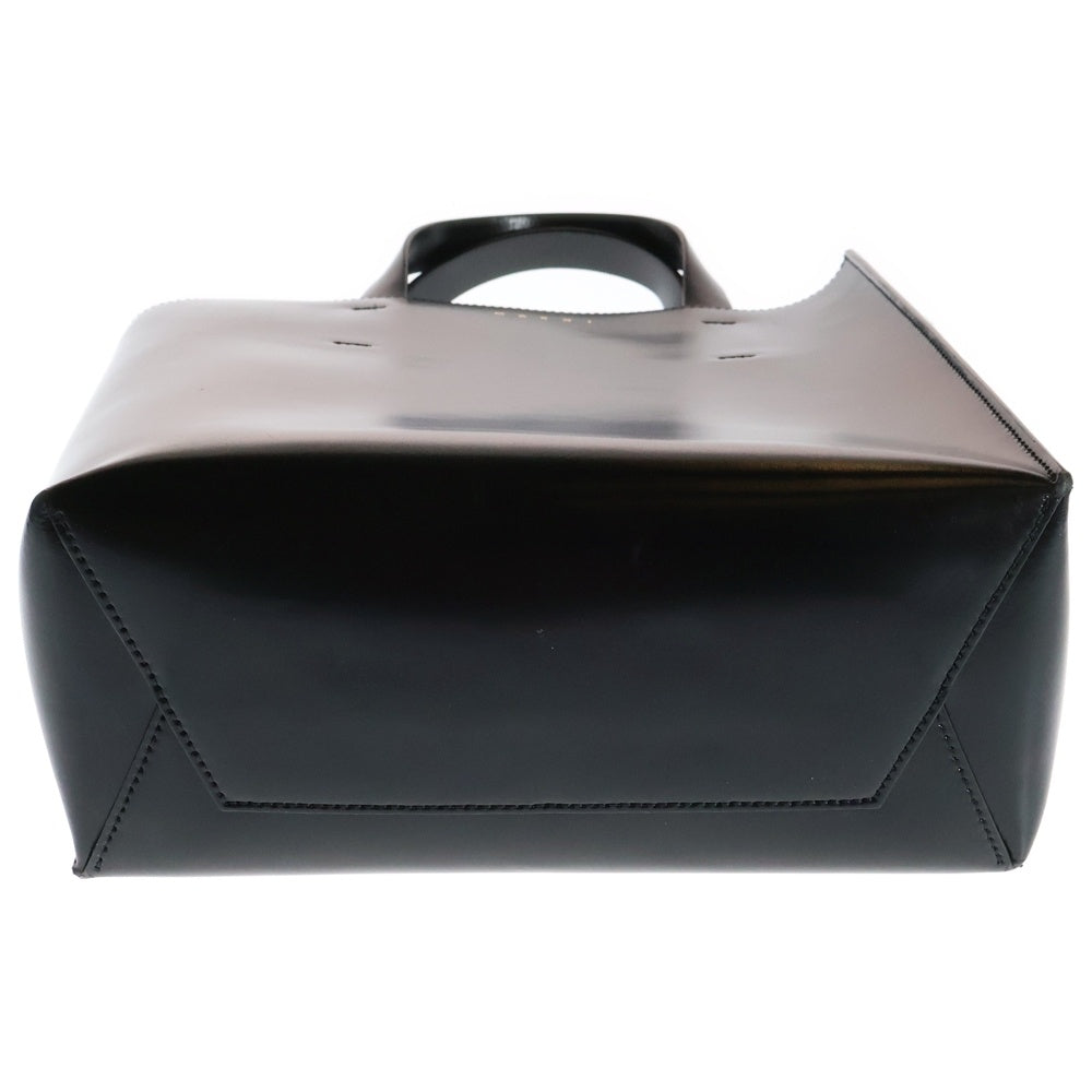 MARNI(マルニ) MUSEO ミュゼオ レザー 2WAY ハンド ショルダー トートバッグ ゴールド金具 ブラック
