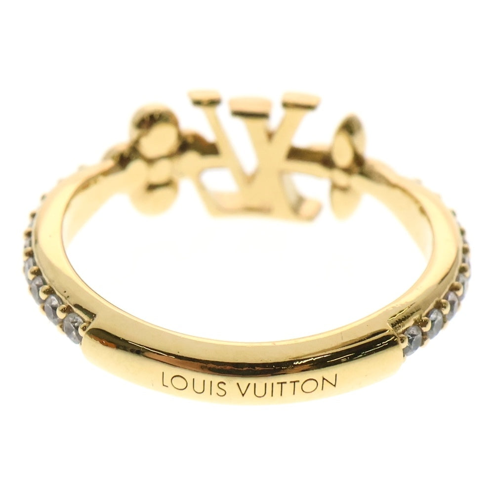 LOUIS VUITTON(ルイヴィトン) LVロゴ アイコニック リング 指輪 ゴールド GP