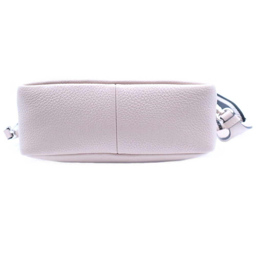PRADA(プラダ) ヴィッテロダイノ ショルダーバッグ ライトピンク シルバー金具 レザー 1BH192