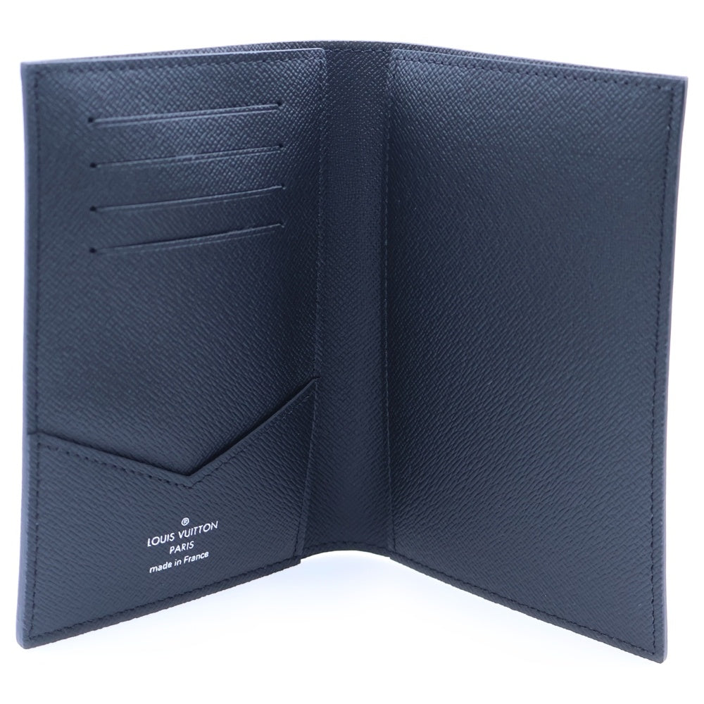 LOUIS VUITTON(ルイヴィトン) ダミエグラフィット クーヴェルテュールパスポールジップ パスポートカバー ケース ブックカバー 手帳カバー ブラック N64411