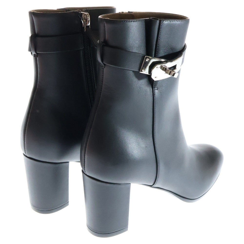 HERMES(エルメス) Saint Germain Kelly Boots サンジェルマン ケリーショートヒールブーツ ブラック レディース